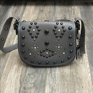 Coach Saddle 23 With Western Rivets